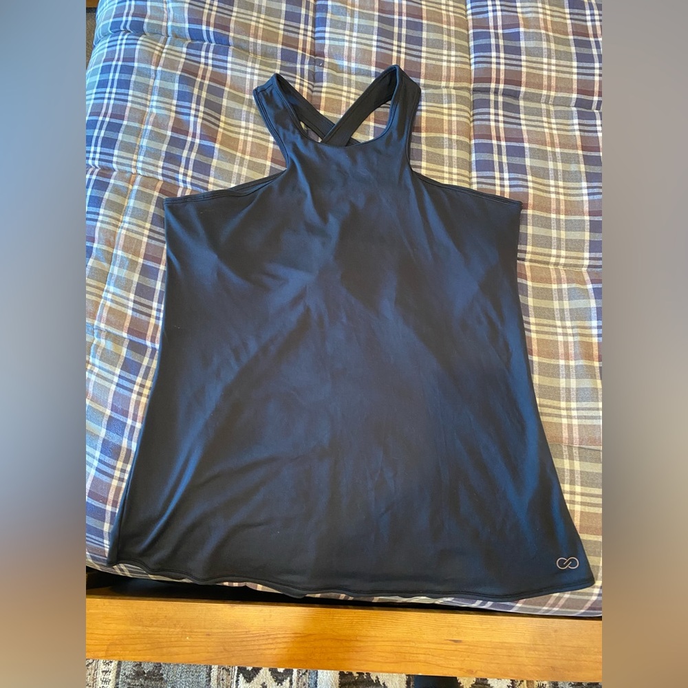 CALIA black fitness tank top XL